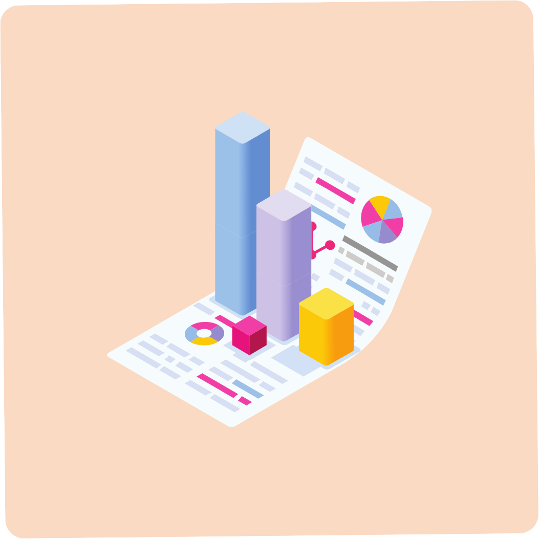 Comprehensive Reporting and Analytics Icon